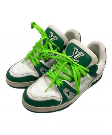Louis Vuitton グリーンスニーカー 中古・古着通販】LOUIS VUITTON (ルイ ヴィトン) スニーカー グリーン
