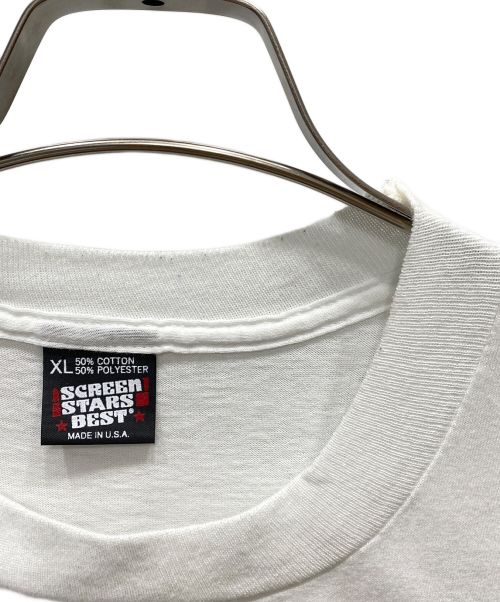 SCREEN STARS（スクリーンズスターズ）SCREEN STARS (スクリーンズスターズ) ヴィンテージプリントTシャツ ホワイト サイズ:XLの古着・服飾アイテム