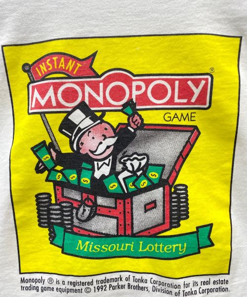 SCREEN STARS（スクリーンズスターズ）SCREEN STARS (スクリーンズスターズ) ヴィンテージプリントTシャツ ホワイト サイズ:XLの古着・服飾アイテム