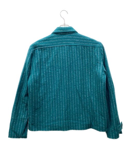 ROLD SKOV（ロードスコフ）ROLD SKOV (ロードスコフ) BIT TWO POCKET STRIPES グリーン サイズ:Mの古着・服飾アイテム