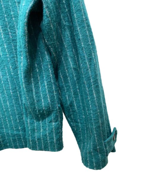 ROLD SKOV（ロードスコフ）ROLD SKOV (ロードスコフ) BIT TWO POCKET STRIPES グリーン サイズ:Mの古着・服飾アイテム