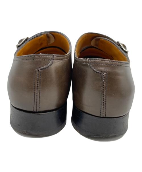 JOHN LOBB（ジョンロブ）JOHN LOBB (ジョンロブ) CAMBORNE ダブルモンクストラップシューズ ブラウン サイズ:6Eの古着・服飾アイテム