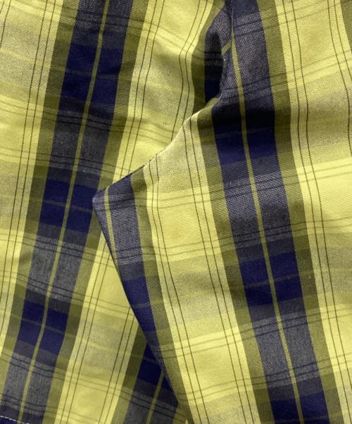 OLD STUSSY（オールドステューシー）OLD STUSSY (オールドステューシー) ハーフパンツ ネイビー×グリーン サイズ:71cm (W28)の古着・服飾アイテム