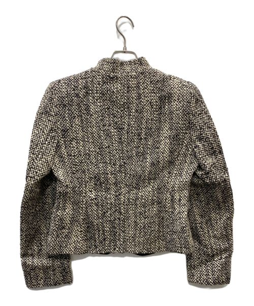 Aquascutum（アクアスキュータム）Aquascutum (アクアスキュータム) スタンドカラージャケット ブラック サイズ:11 未使用品の古着・服飾アイテム
