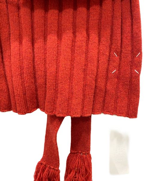 Maison Margiela（メゾンマルジェラ）Maison Margiela (メゾンマルジェラ) ニットベスト レッド サイズ:S 未使用品の古着・服飾アイテム