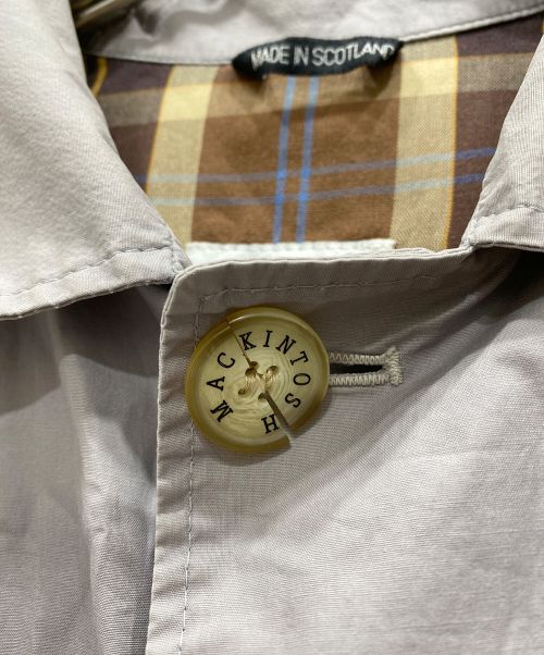 MACKINTOSH（マッキントッシュ）MACKINTOSH (マッキントッシュ) ステンカラーコート グレー サイズ:38の古着・服飾アイテム