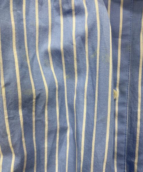 RED VALENTINO（レッドヴァレンティノ）RED VALENTINO (レッドヴァレンティノ) フラワー刺繍シャツワンピース ブルー サイズ:38の古着・服飾アイテム