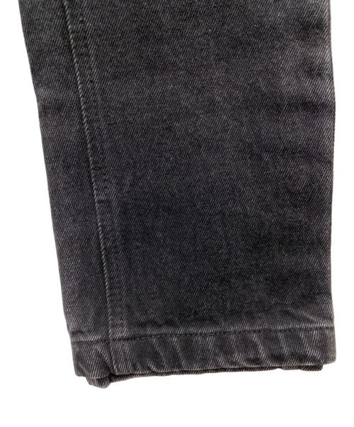 RAF SIMONS（ラフシモンズ）RAF SIMONS (ラフシモンズ) DESTROYED DENIM PANTS ブラック サイズ:36の古着・服飾アイテム