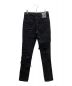 RAF SIMONS (ラフシモンズ) DESTROYED DENIM PANTS ブラック サイズ:36：26000円
