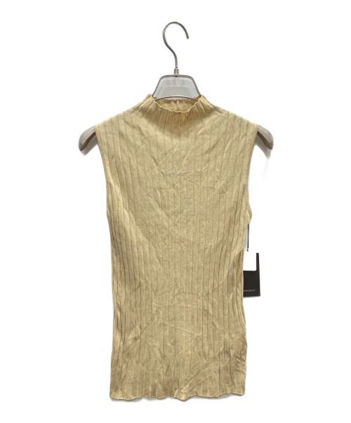 anuans（アニュアンス）anuans (アニュアンス) ミシアーリブニットセットアップ ベージュ サイズ:FREE 未使用品の古着・服飾アイテム