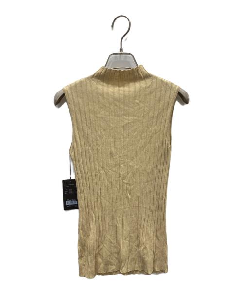 anuans（アニュアンス）anuans (アニュアンス) ミシアーリブニットセットアップ ベージュ サイズ:FREE 未使用品の古着・服飾アイテム