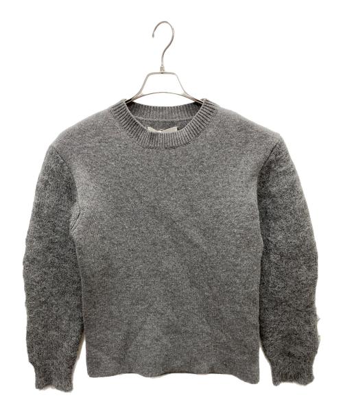 JIL SANDER（ジルサンダー）JIL SANDER (ジルサンダー) リラックスフィットクルーネックセーター グレー サイズ:34の古着・服飾アイテム