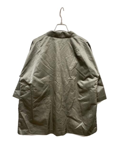 AKTE（アクテ）AKTE (アクテ) サテンテントジャケット シルバー サイズ:F 未使用品の古着・服飾アイテム