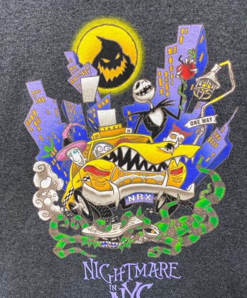 NYC（エヌワイシー）NYC (エヌワイシー) ナイトメアーリンガーTシャツ ブラック サイズ:Ｓの古着・服飾アイテム