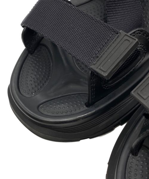 ALEXANDER McQUEEN（アレキサンダーマックイーン）ALEXANDER McQUEEN (アレキサンダーマックイーン) TREAD Sandals ブラック サイズ:39の古着・服飾アイテム