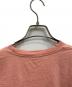 中古・古着 stussy (ステューシー) LOCATIONS TEE PIGMENT DYED ピンク サイズ:S：5000円