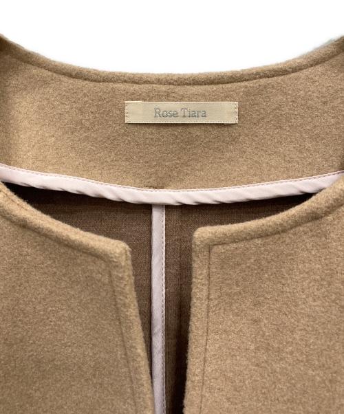 Rose Tiara（ローズティアラ）Rose Tiara (ローズティアラ) ロングジレ ブラウン サイズ:38の古着・服飾アイテム