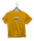 M&O Knitsエム＆オー ニットズ）の古着「プリントTシャツ」｜イエロー