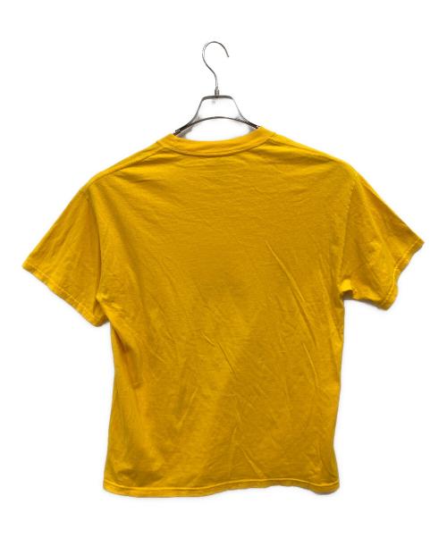 M&O Knits（エム＆オー ニットズ）M&O Knits (エム＆オー ニットズ) プリントTシャツ イエロー サイズ:Ｌの古着・服飾アイテム