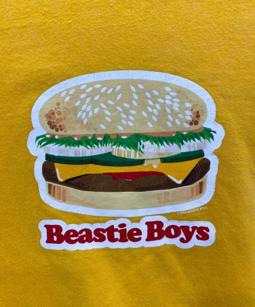 M&O Knits（エム＆オー ニットズ）M&O Knits (エム＆オー ニットズ) プリントTシャツ イエロー サイズ:Ｌの古着・服飾アイテム