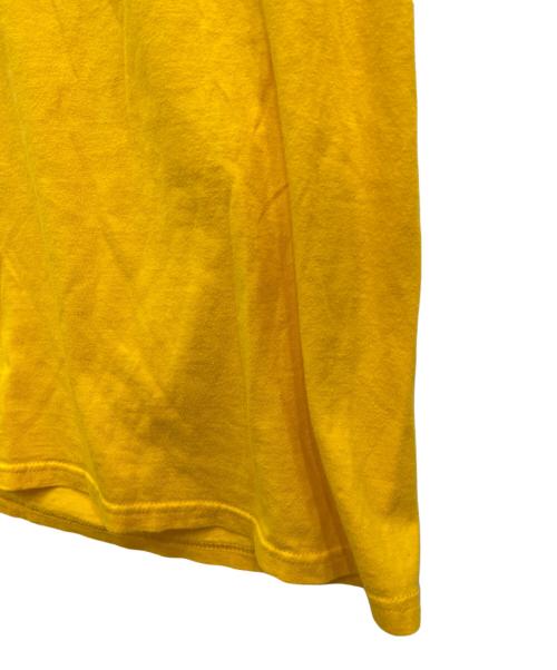 M&O Knits（エム＆オー ニットズ）M&O Knits (エム＆オー ニットズ) プリントTシャツ イエロー サイズ:Ｌの古着・服飾アイテム