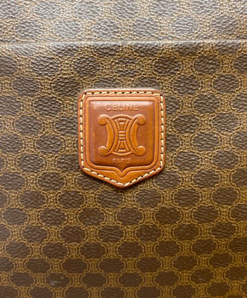 CELINE（セリーヌ）CELINE (セリーヌ) マカダムトートバック ブラウンの古着・服飾アイテム