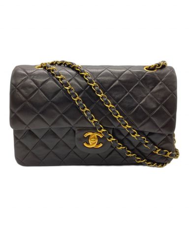 シャネル CHANEL 27番台 2019 ラムスキン マトラッセ ダブルバッグ チェーン 双子 ショルダーバッグ【中古】 3066001433107609_01_2490.jpeg