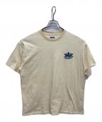 90909090）の古着「King Logo Tee」｜アイボリー
