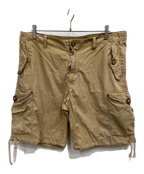 POLO RALPH LAUREN（ポロ・ラルフローレン）POLO RALPH LAUREN (ポロ・ラルフローレン) ハーフカーゴパンツ ベージュ サイズ:36の古着・服飾アイテム