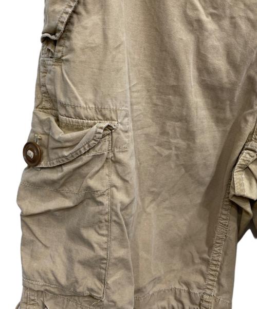 POLO RALPH LAUREN（ポロ・ラルフローレン）POLO RALPH LAUREN (ポロ・ラルフローレン) ハーフカーゴパンツ ベージュ サイズ:36の古着・服飾アイテム
