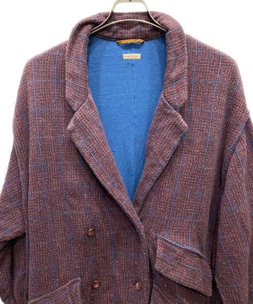KAPITAL（キャピタル）KAPITAL (キャピタル) ダブルロングコート レッド サイズ:1の古着・服飾アイテム