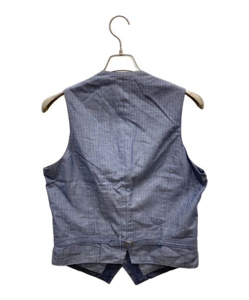 Brilla per il gusto（ブリッラ ペル イルグースト）Brilla per il gusto (ブリッラ ペル イルグースト) リネン混ジレ インディゴ サイズ:Sの古着・服飾アイテム