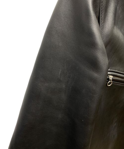 Schott（ショット）Schott (ショット) 641XX 60s シングルレザーライダースジャケット ブラック サイズ:38の古着・服飾アイテム