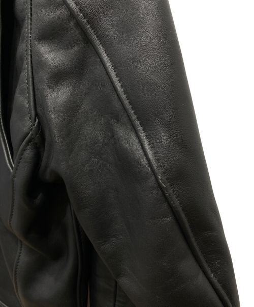 Schott（ショット）Schott (ショット) 641XX 60s シングルレザーライダースジャケット ブラック サイズ:38の古着・服飾アイテム
