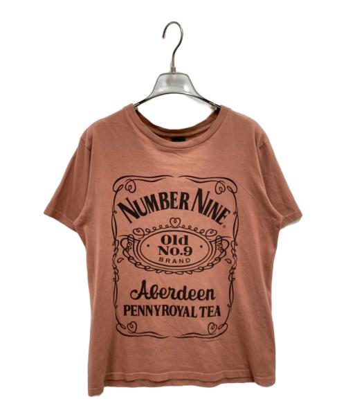 NUMBER (N)INE（ナンバーナイン）NUMBER (N)INE (ナンバーナイン) ジャックダニエルプリントTシャツ ベージュ サイズ:2の古着・服飾アイテム