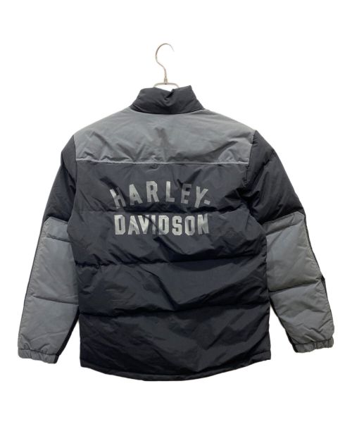 HARLEY-DAVIDSON（ハーレーダビッドソン）HARLEY-DAVIDSON (ハーレーダビッドソン) Up North Puffer Jacket ブラック サイズ:Mの古着・服飾アイテム