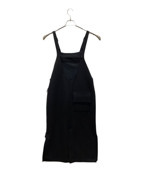 nagonstans（ナゴンスタンス）nagonstans (ナゴンスタンス) ダンボールエプロンスカート ブラック サイズ:MEDIUMの古着・服飾アイテム