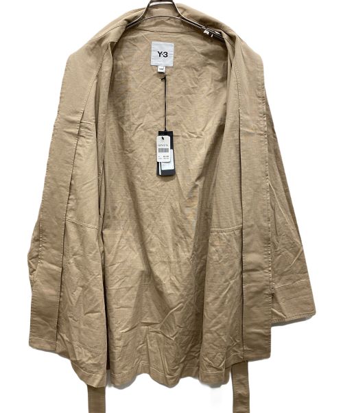 Y-3（ワイスリー）Y-3 (ワイスリー) ユーティリティジャケット ベージュ サイズ:Lの古着・服飾アイテム