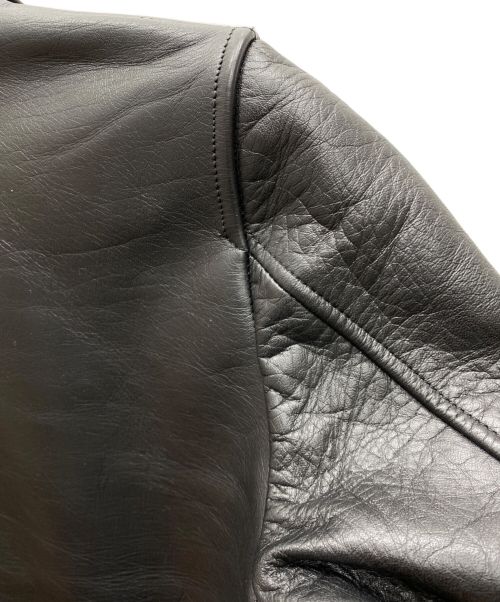 Rags McGREGOR（ラグスマックレガー）Rags McGREGOR (ラグス マクレガー) SINGLE RIDERS JACKET ブラック サイズ:Sの古着・服飾アイテム