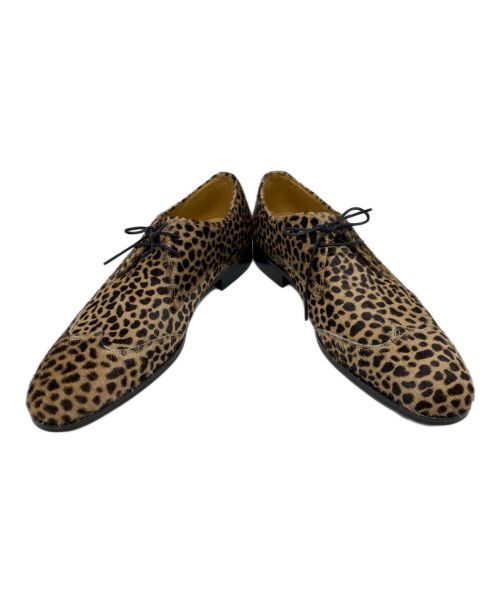 Thee Hysteric XXX（ジィ ヒステリックトリプルエックス）Thee Hysteric XXX (ジィ ヒステリックトリプルエックス) レオパードハラコドレスシューズ ベージュ サイズ:27の古着・服飾アイテム