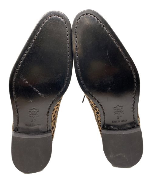 Thee Hysteric XXX（ジィ ヒステリックトリプルエックス）Thee Hysteric XXX (ジィ ヒステリックトリプルエックス) レオパードハラコドレスシューズ ベージュ サイズ:27の古着・服飾アイテム