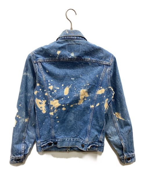 LEVI'S（リーバイス）LEVI'S (リーバイス) ブリーチ加工デニムジャケット ブルー サイズ:34Rの古着・服飾アイテム