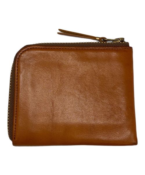 SLOW（スロウ）SLOW (スロウ) zip mini wallet ブラウンの古着・服飾アイテム