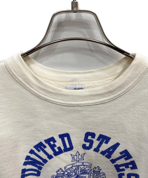 BUZZ RICKSON'S（バズリクソンズ）BUZZ RICKSON'S (バズリクソンズ) 半袖スウェット ホワイト サイズ:Sの古着・服飾アイテム