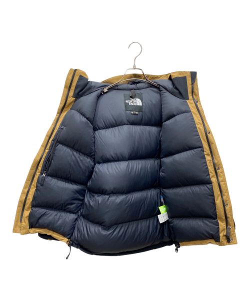 THE NORTH FACE（ザ ノース フェイス）THE NORTH FACE (ザ ノース フェイス) マウンテンダウンジャケット ベージュ×ブラック サイズ:XSの古着・服飾アイテム