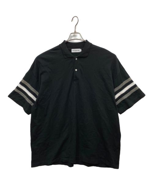 COOTIE PRODUCTIONS（クーティープロダクツ）COOTIE PRODUCTIONS (クーティープロダクツ) ポロシャツ ブラック サイズ:ＬＡＲＧＥの古着・服飾アイテム