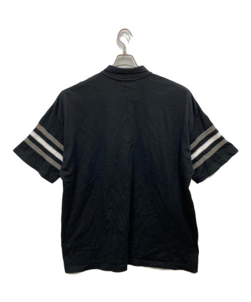 COOTIE PRODUCTIONS（クーティープロダクツ）COOTIE PRODUCTIONS (クーティープロダクツ) ポロシャツ ブラック サイズ:ＬＡＲＧＥの古着・服飾アイテム