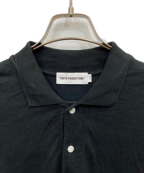 COOTIE PRODUCTIONS（クーティープロダクツ）COOTIE PRODUCTIONS (クーティープロダクツ) ポロシャツ ブラック サイズ:ＬＡＲＧＥの古着・服飾アイテム