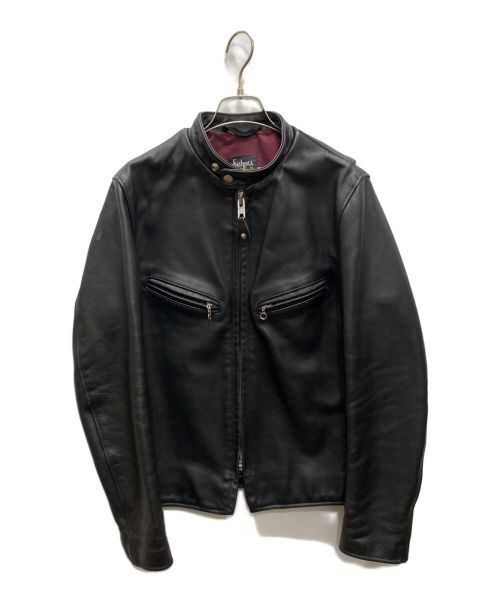 Schott（ショット）Schott (ショット) 641XX 60sシングルライダースジャケット ブラック サイズ:36の古着・服飾アイテム