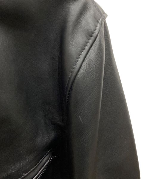 Schott（ショット）Schott (ショット) 641XX 60sシングルライダースジャケット ブラック サイズ:36の古着・服飾アイテム